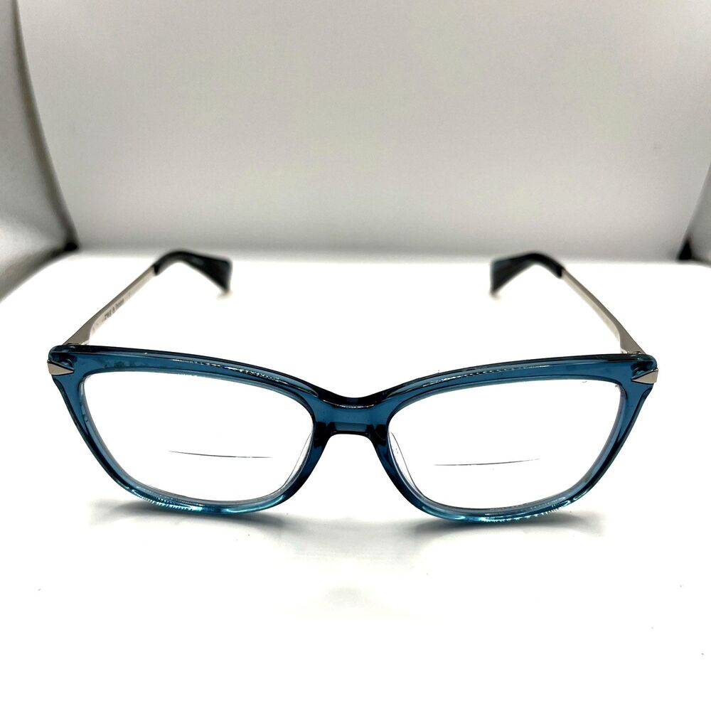 rag & bone Eyeglasses RNB3010 ECT Designer Frames Only Blue 52-15-140